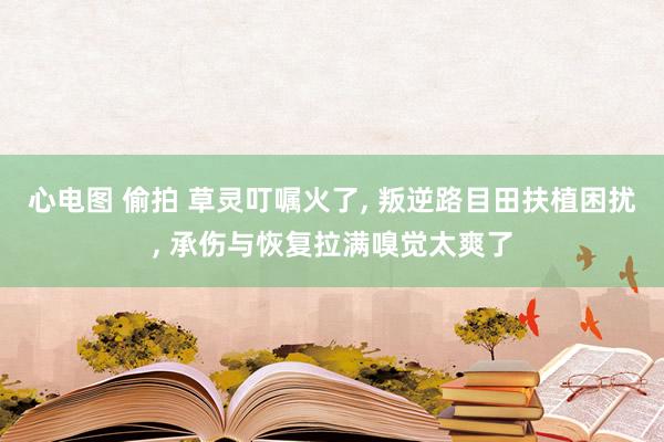 心电图 偷拍 草灵叮嘱火了， 叛逆路目田扶植困扰， 承伤与恢复拉满嗅觉太爽了