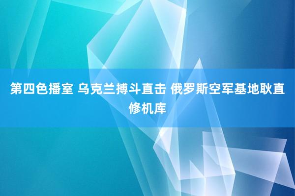 第四色播室 乌克兰搏斗直击 俄罗斯空军基地耿直修机库